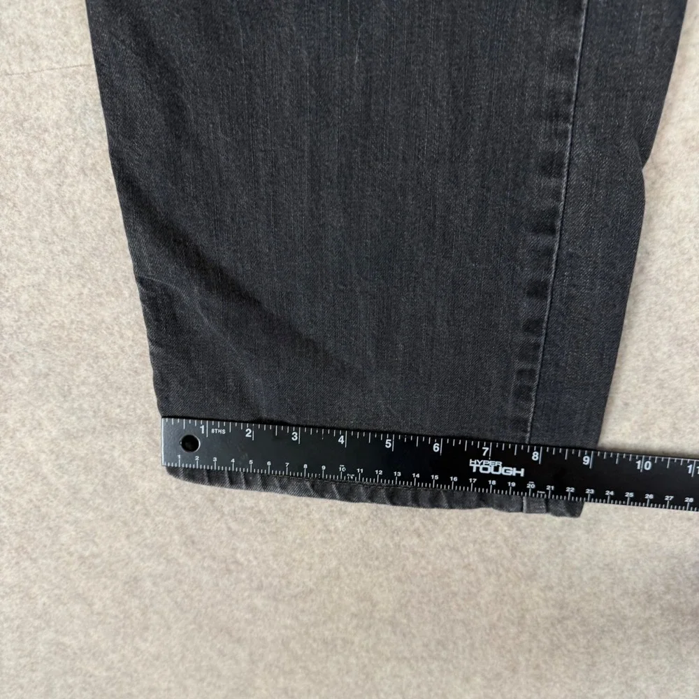Levis 569 Loose Straight Jeans 34x32 Faded Black Denim 00569-0159